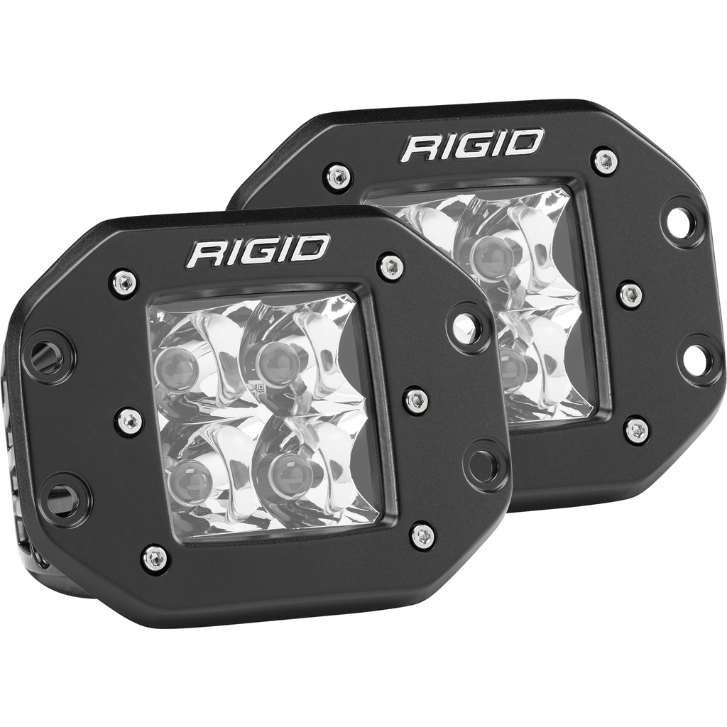 Spot-Flush-Mount-Black-Pair-D-Series-Pro-Rigid-Industries