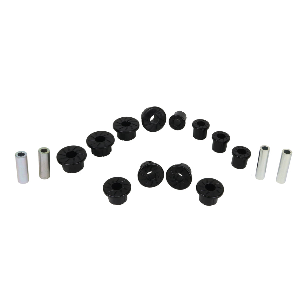 Spring---Eye-Front-And-Rear-Bushing-12-Bushings-4-Tubes-Grease