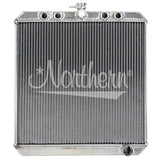 Northern Radiator 209649 Sprint Car Radiator - 22 x 20 x 2 1/4 Downflow