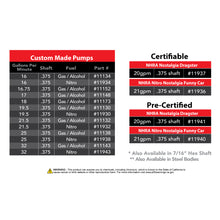 Load image into Gallery viewer, Spur-Gear-Fuel-Pump---38In-Hex---1.20-Gear---Steel-Body---Nitro---25Gpm