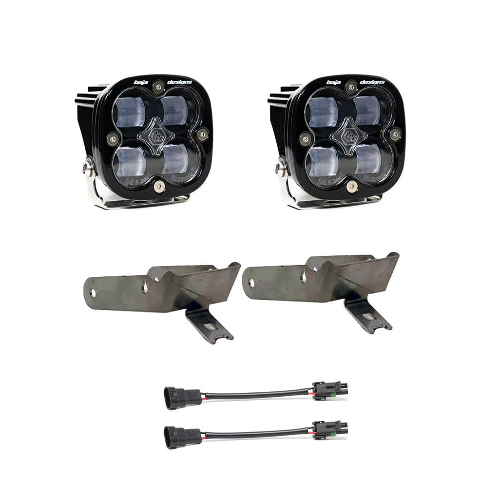 Squadron-Sae-Fog-Pocket-Kit9910-F250350-Super-Duty(Wide-Cornering;Clear)