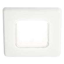 Load image into Gallery viewer, Square-White---White-Plastic-Bezel