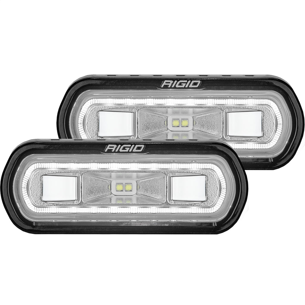 Sr-L-Series-Off-Road-Spreader-Pod-3-Wire-Surface-Mount-With-White-Halo-Pair-Rigid-Industries