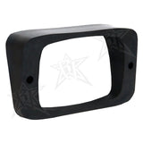 Rigid Industries 49001 SR-M Series 15 Degree Up Or Down Angled Flush Mount Gasket, Black