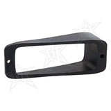 Rigid Industries 49013 SR-Q Series 15 Degree Left Or Right Angled Flush Mount Gasket, Black