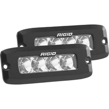 Load image into Gallery viewer, Sr-Q-Series-Pro,-Flood-Optic,-Flush-Mount,-Black-Housing,-Pair