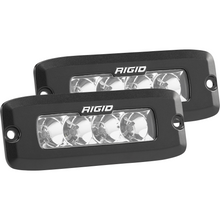 Load image into Gallery viewer, Sr-Q-Series-Pro,-Flood-Optic,-Flush-Mount,-Black-Housing,-Pair
