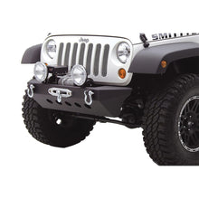 Load image into Gallery viewer, Src-Classic-Front-Bumper-WWinch-Plate---Black-Textured
