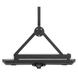Smittybilt 76651 SRC Classic Rear Bumper W/Hitch & Tire Carrier - Black Textured
