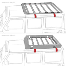 Load image into Gallery viewer, Srm-Rack-Rain-Gutter-Mount-Kit---4Pc.-(Mounts-To-Factory-Rain-GutterDrip-Rail)