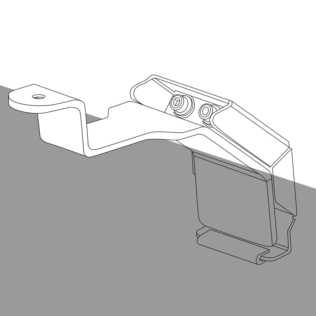 Srm-Rack-Rain-Gutter-Mount-Kit---4Pc.-(Mounts-To-Factory-Rain-GutterDrip-Rail)