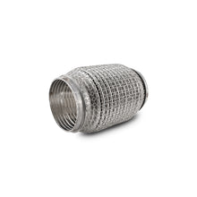Load image into Gallery viewer, Ss-Flex-Coupling-W-Interlock-Liner-And-Mesh-Braid-3In-InletOutlet-X-6In-Long