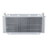 Flex-A-Lite 400017 Stacked Plate 17-Row Transmission Cooler 11 x 6 x 3/4 inch with -6 AN Fittings