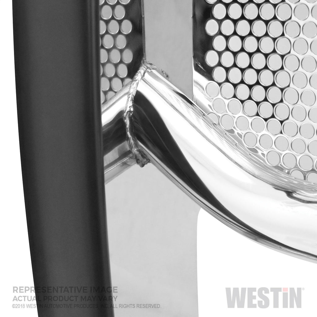 Stainless-Grille-Guard-19-22-Silverado-1500-;-Must-Go-Via-Truck
