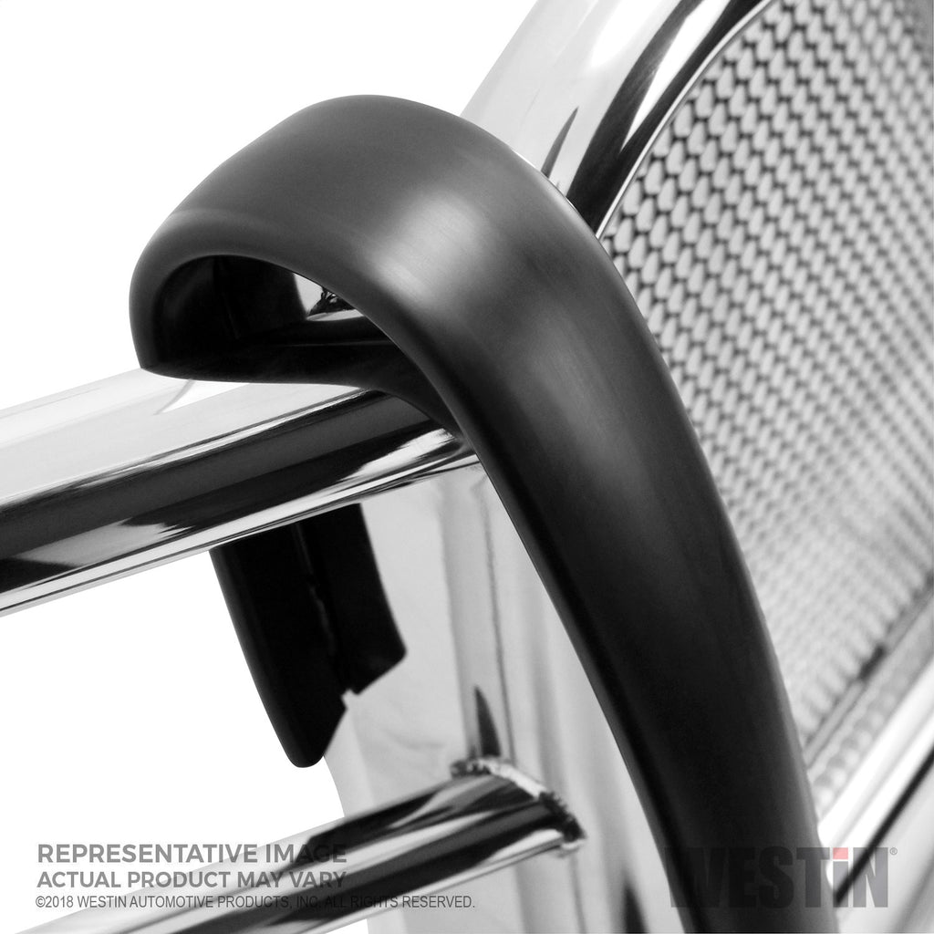 Stainless-Grille-Guard-19-22-Silverado-1500-;-Must-Go-Via-Truck
