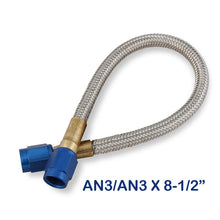 Load image into Gallery viewer, Stainless-Steel-Braided-Hose--3An-8-12-Blue