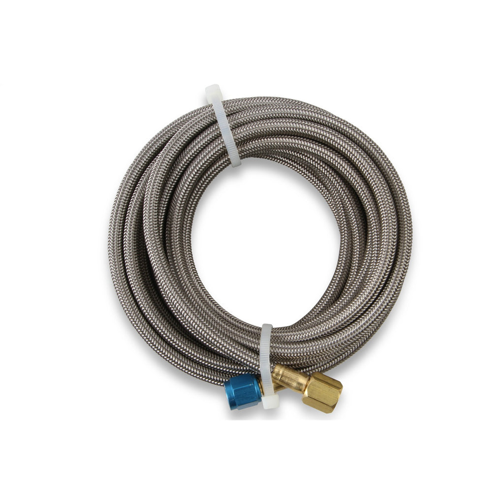 Stainless-Steel-Braided-Hose--4An-14-Foot-Blue