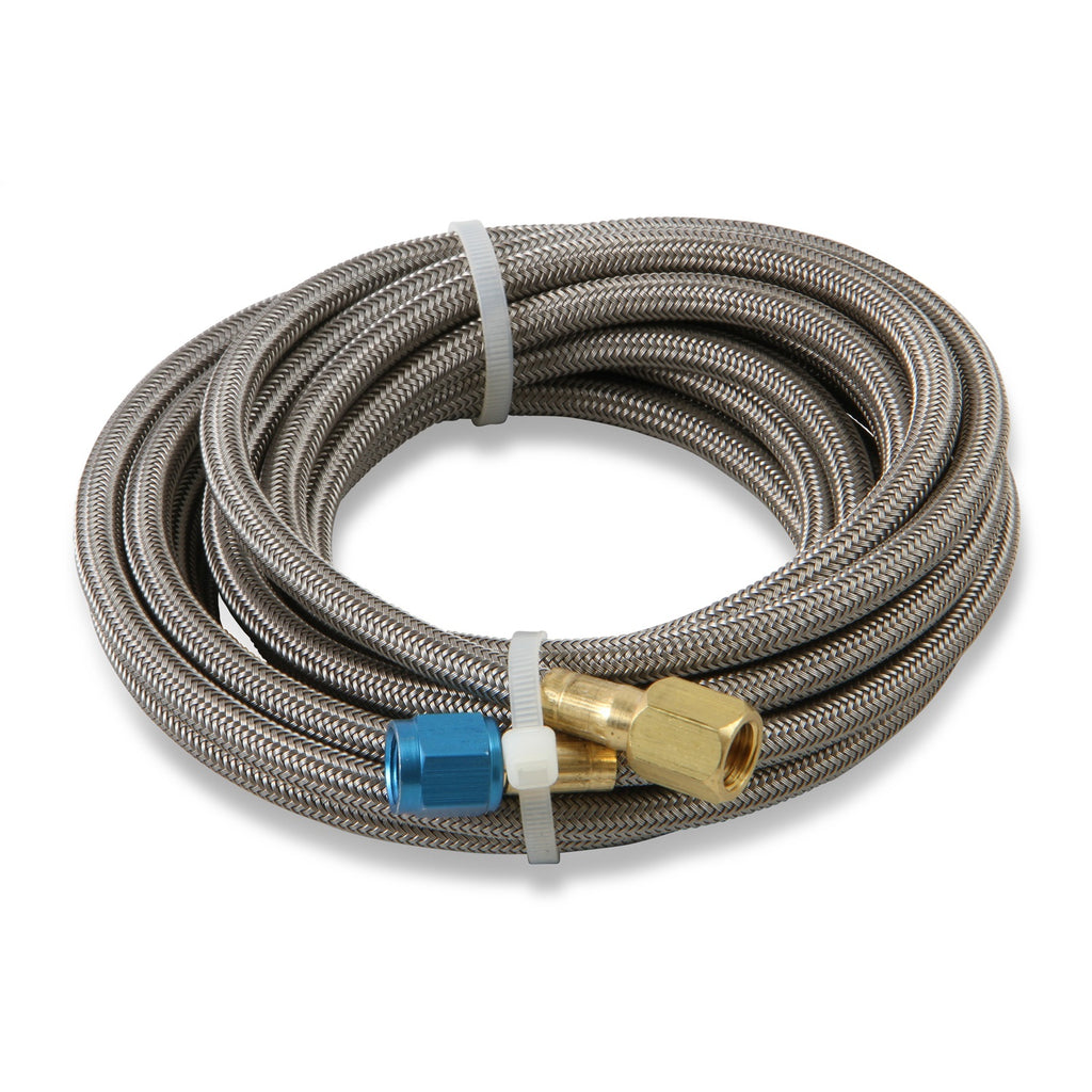 Stainless-Steel-Braided-Hose--4An-14-Foot-Blue