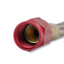 Load image into Gallery viewer, Stainless-Steel-Braided-Hose--4An-2-Foot-18-Npt-Red