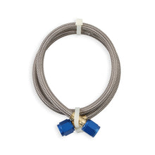 Load image into Gallery viewer, Stainless-Steel-Braided-Hose--4An-2-Foot-Blue