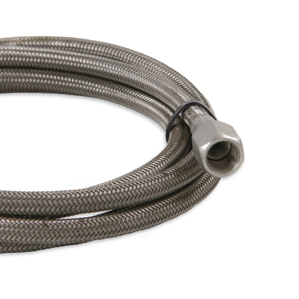 Stainless-Steel-Braided-Hose--4An-6-Foot-Stainless-Steel-Ends