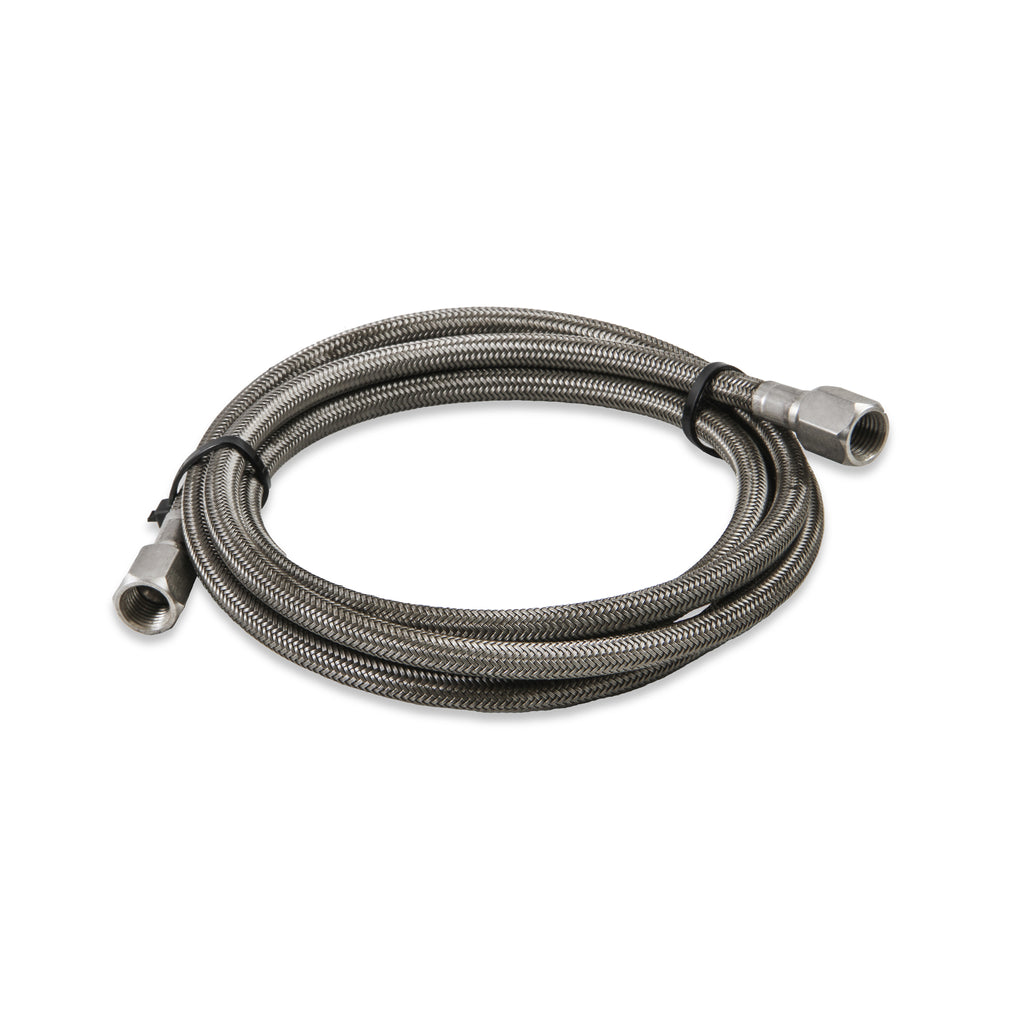 Stainless-Steel-Braided-Hose--4An-6-Foot-Stainless-Steel-Ends