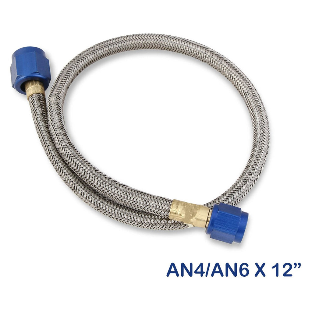 Stainless-Steel-Braided-Hose--4An-To--6An-X-12-Blue