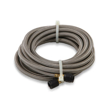 Load image into Gallery viewer, Stainless-Steel-Braided-Hose-With-Black-Fittings--4An,-14-Foot-Length