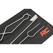 Load image into Gallery viewer, Stainless-Steel-Fire-Pit-Accessory-Kit-Rough-Country