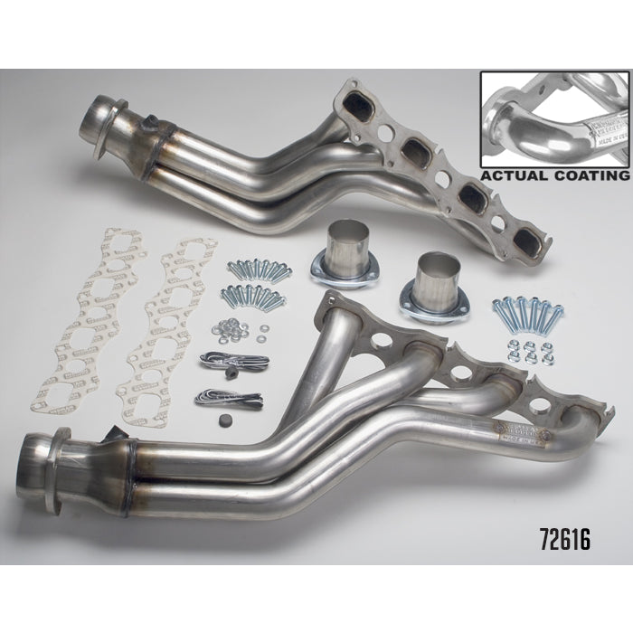 Stainless-Steel-Headers--06-17-Charger,-Magnum,-05-14-300;-Long--Htc-Coated