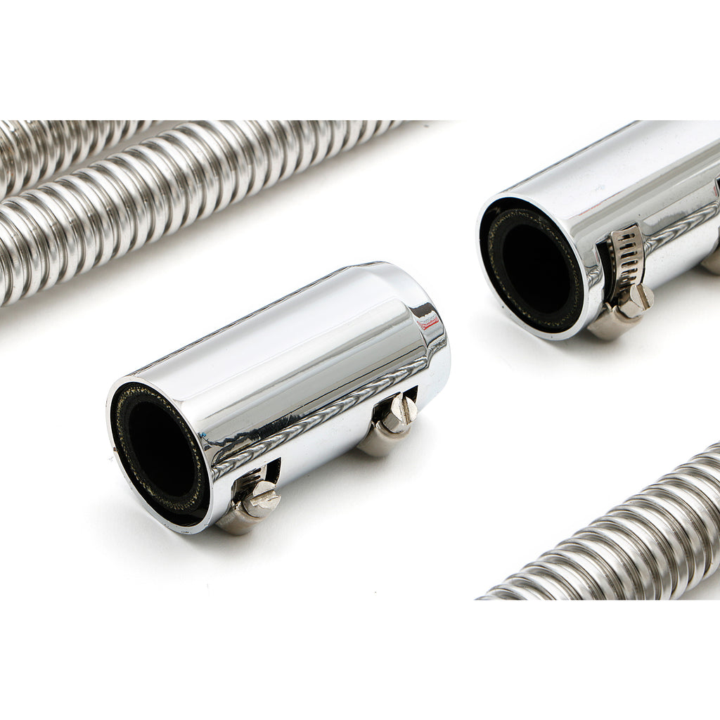 Stainless-Steel-Heater-Hose-Kit-Chromed-Aluminum-Ends