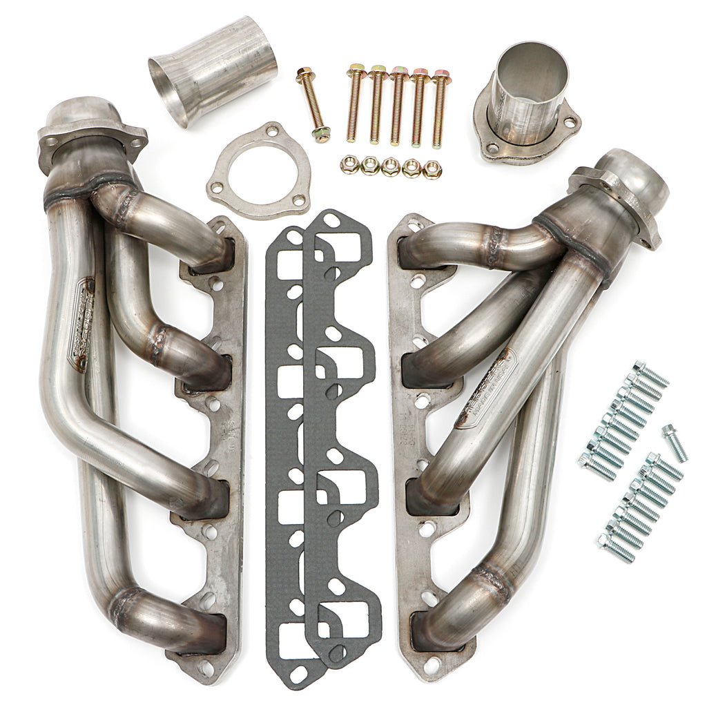 Stainless-Steel-Hedders;-1-12-In.-Tube-Dia;-Shorty-Design-Uncoated
