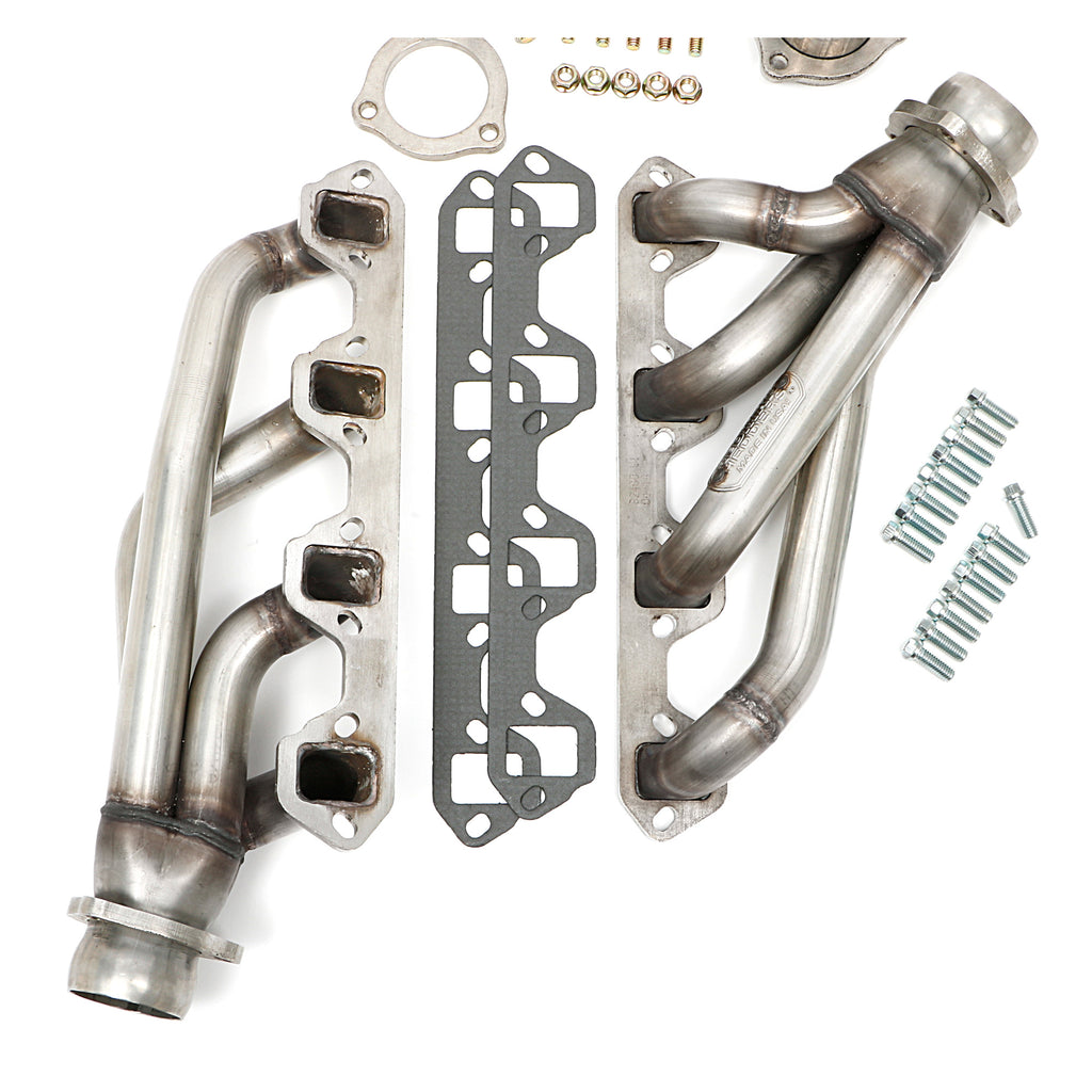 Stainless-Steel-Hedders;-1-12-In.-Tube-Dia;-Shorty-Design-Uncoated