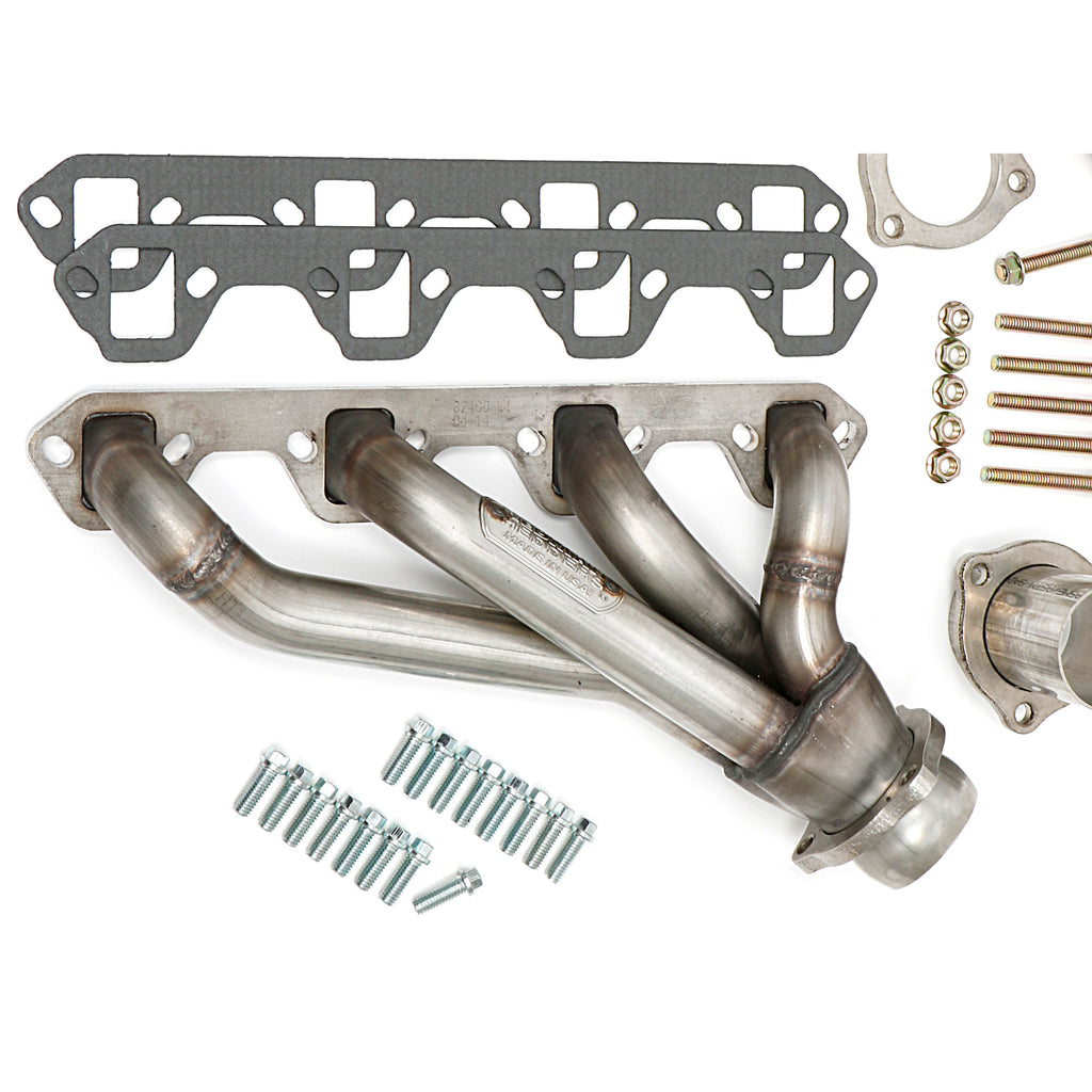 Stainless-Steel-Hedders;-1-12-In.-Tube-Dia;-Shorty-Design-Uncoated