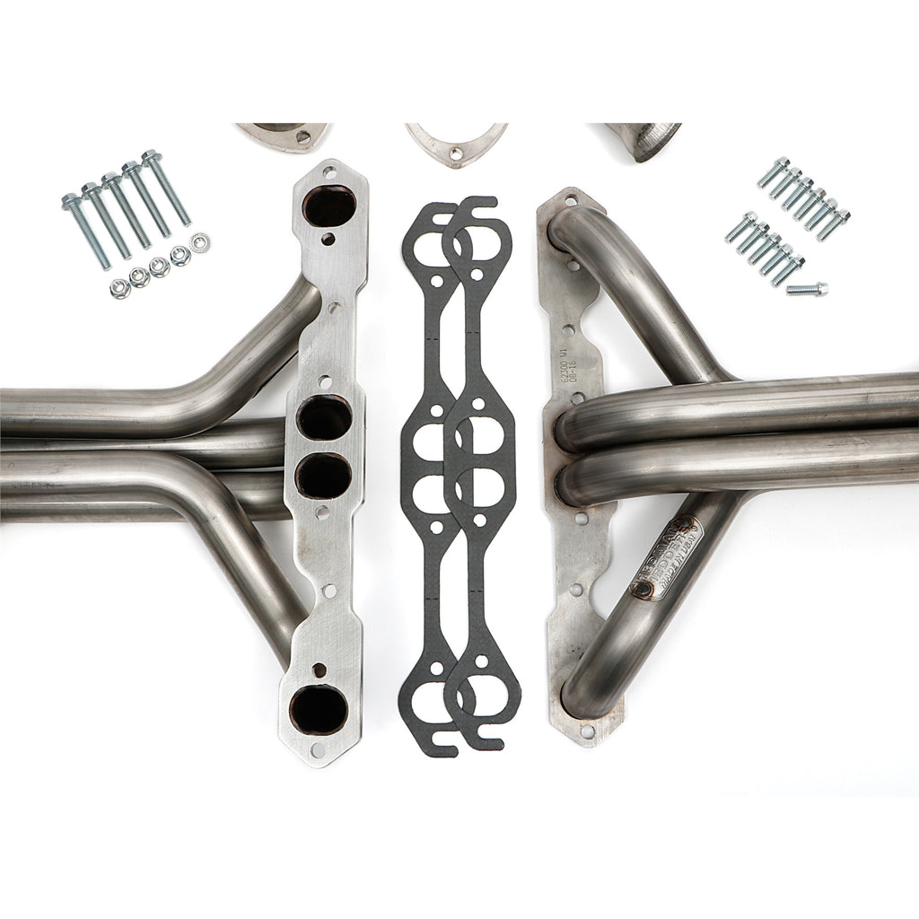 Stainless-Steel-Hedders;-1-58-In.-Tube-Dia;-Full-Length-Design-Uncoated