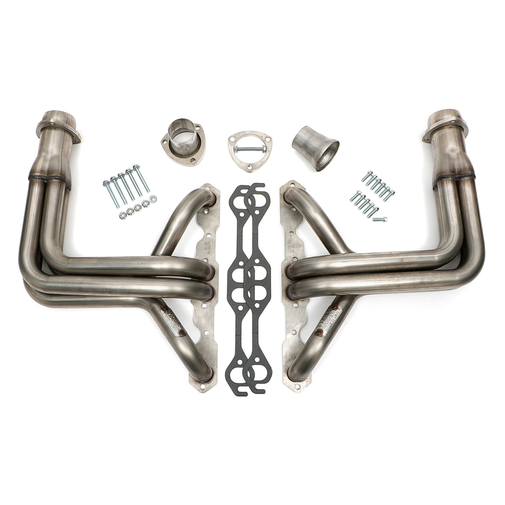 Stainless-Steel-Hedders;-1-58-In.-Tube-Dia;-Full-Length-Design-Uncoated