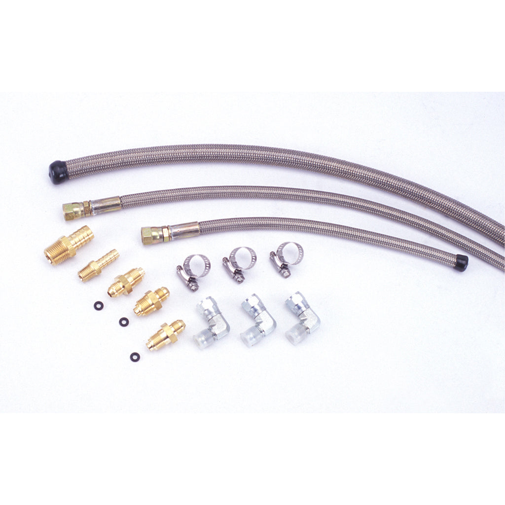 Stainless-Steel-Hose-Kit-For-Try-V-Power-Box-To-A-Stage-Ii-Style-Pump