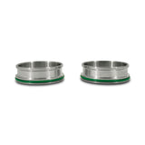 Vibrant 12560 HD Clamp Stainless Weld Ferrules with O-Rings for 5