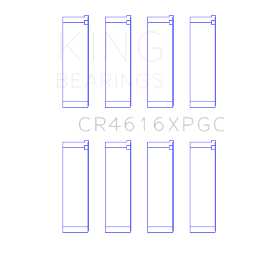 Standard-Connecting-Rod-Bearing-Set-Pmax-Coated-Scion-Fr-S-2013-2016--Subaru-B