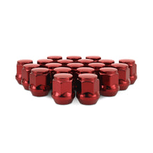 Load image into Gallery viewer, Steel-Lug-Nuts,-M12x1.5,-Acorn-Seat,-20Pc-Set,-Red