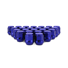 Load image into Gallery viewer, Steel-Lug-Nuts,-M12x1.5,-Acorn-Seat,-24Pc-Set,-Blue