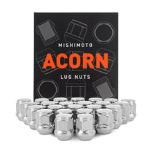 Load image into Gallery viewer, Steel-Lug-Nuts,-M12x1.5,-Acorn-Seat,-24Pc-Set,-Chrome