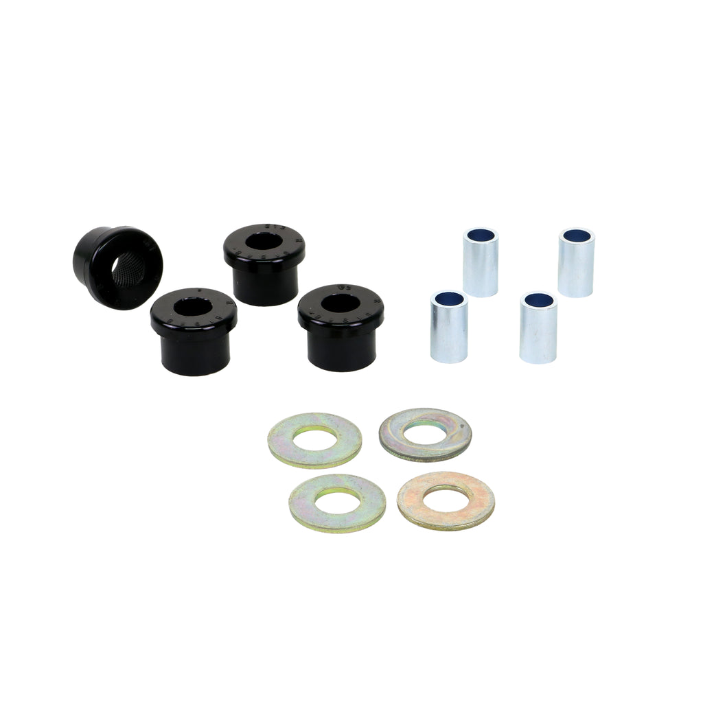 Steering---Rack-And-Pinion-Mount-Bushing-4-Bushings-4-Tubes-4-Washers-Grease