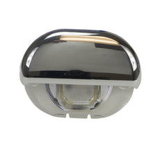 Load image into Gallery viewer, Step-Lamp-2-White-Chrome-Cap-Mv