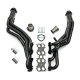 Hedman Hedders 88690 STEPPED-Uncoated Hedders; 1-1/2 in. - 1-5/8 in. Tube Dia; FULL LENGTH Design