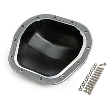 Load image into Gallery viewer, Sterling-12-Bolt-Style;-Aluminum-Diff.-Cover-Black-WPolished-Fins