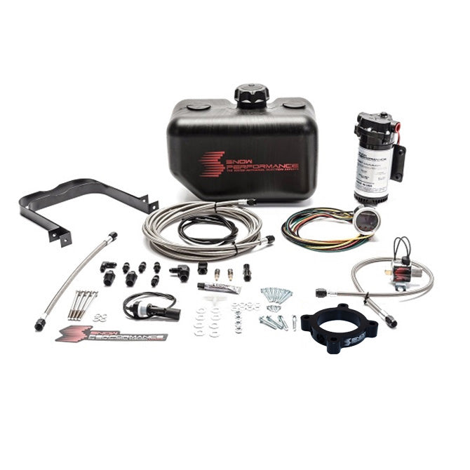 Stg-2-Boost-Cooler-13-18-Ford-Focus-St-Water-Inj-Kit-(Ss-Braided-Line4An-Fittings)