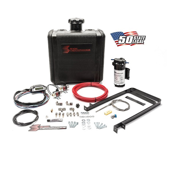 Stg-3-Boost-Cooler-Water-Injection-Kit-Td-(Red-Hi-Temp-Tubing-And-Quick-Fittings)