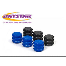 Load image into Gallery viewer, Stinger-Bump-Stop-Rebuild-Kit-Includes-3-Black-Evs-Inserts-And-3-Blue-Evs-Inserts-Daystar