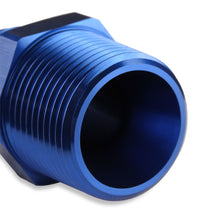 Load image into Gallery viewer, Straight--8-An-To-14-Inch-Npt-Adapter---Blue
